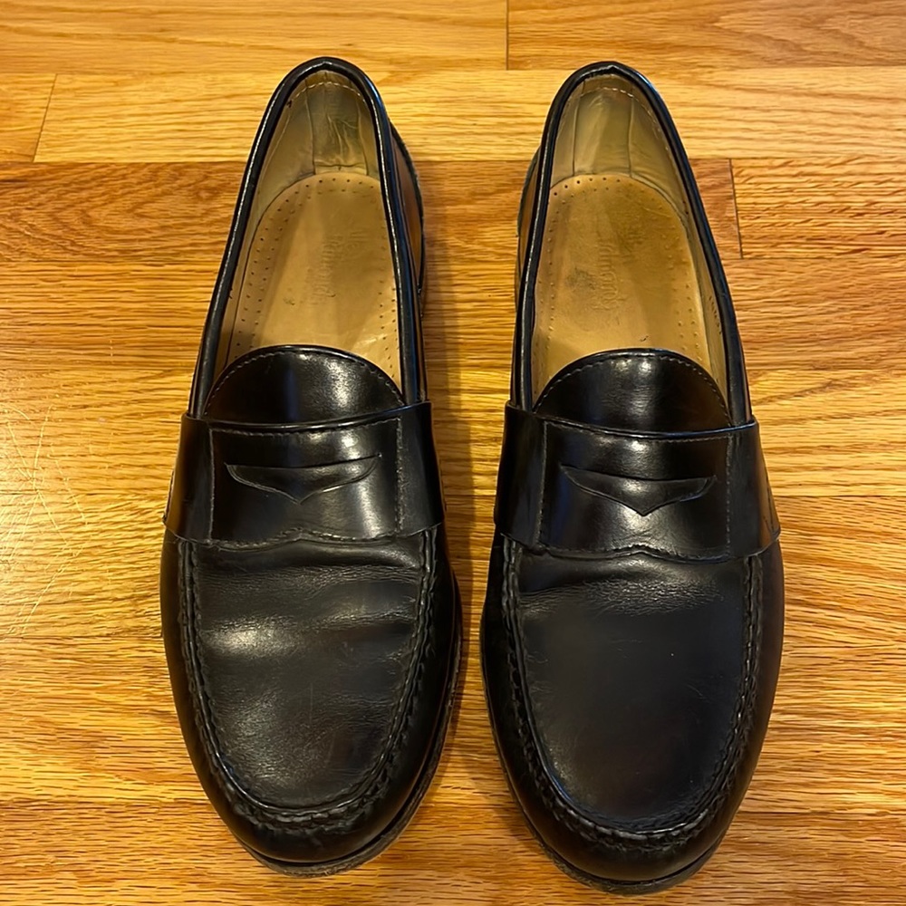 Allen Edmonds mens penny loafers.